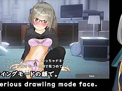 Ntr game: Glasses-wearing assistant subdued with money in hentai video
