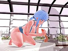 3D Hentai Big Ass Big Tits Riding To Creampie