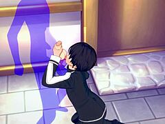 Kirito Receives Blowjob With Cumshot In Mouth In Sword Art Online Yaoi