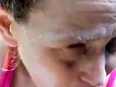 Hey, wanna see wild public blowjob action in a car?