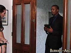 Goth Fetish Ho RIDES BBC in High-Def Interracial Punk Action. Watch Her Tattoo Shine!