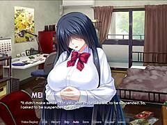 New arrival at school faces bullying and offers up her large breasts as a bribe in episode 1