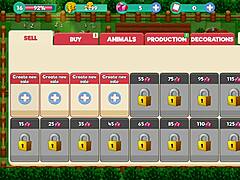 blonde femdom in nutaku booty farm hentai game part 19