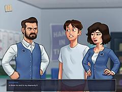 Summertime saga blowjob scene