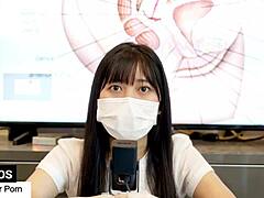 Cute Asian teacher guides steamy sex education lesson