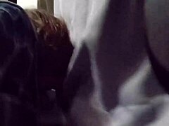 Sexy Buddy Feeds Me Through My Gloryhole Setup