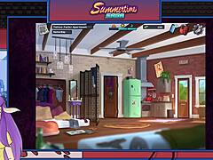 summertime saga part 12 with goth teacher cosplay