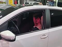 Got stuck at the gas station, paid with my body, what else could I do? 😅