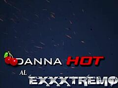 mature latina danna hot bangs in public office, door open