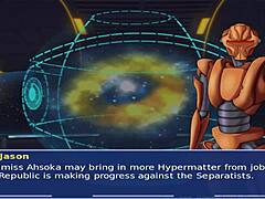 Star Wars Cosplay Slut Gets ANAL Pounded Hard!