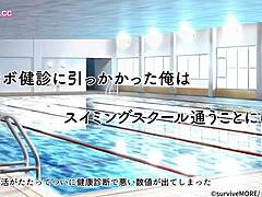 Swimsuit anime girls in bikini