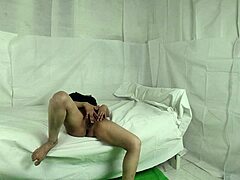 My roommate says, 'Let me help you cum.'