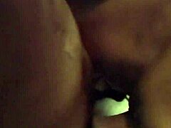 Man Packs Cute Girl in Bathroom