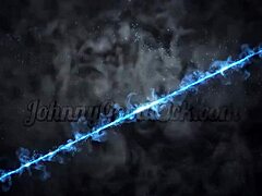 Abbie Maley in Fishnets Rides JohnnyGoodluck's Big Cock Hard!