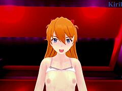 Rei and Asuka have intense sex