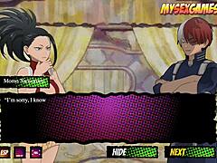 Intensely Fucking My Hero In This Cartoon Game Parody Adventure With Hardcore Action