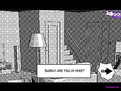 Ai-subeki part 5: shemale fucks hard in threesome with creampie.