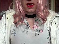 shy bisexual crossdresser virgin offering free cock swallowing on camera 😊