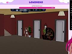 Vtuber Lewdneko Plays Harem Hotel Part 2 With Maid And Dating Game!