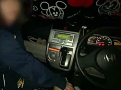 late night car sex with my kinky japanese amateur lover