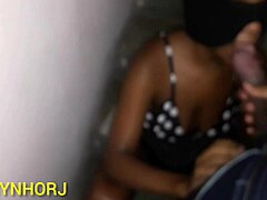 feeling horny fucking shaved pussy neighbor in rio construction building top floor