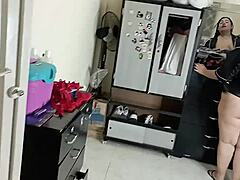 my stepmother's whore waits for me in lingerie