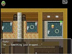 Yuka Takes Monster Cock Creampie in Public Bath