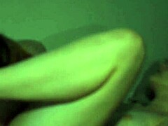 Sext teen in skirt enjoys a relaxing bed session