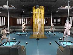 फॉलआउट 4 मल्टी पोल डांस एक्शन! 🕺