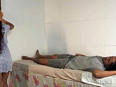 Neighbor's Husband Gets Bold Blowjob Without Protection