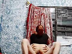 My hot Latina stepsister came home ready for action.