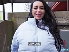 public agent milf gets sloppy blowjob and doggystyle fuck