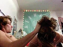 Perfect blowjob before bending her over