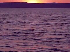 Sexy Brunette Models Give Full Striptease