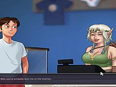 Summer Time Saga Unc Part 4 - Massive Jenny's huge assets?