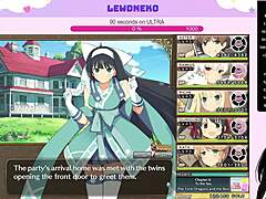 Lewdneko Plays Evenicle with Huge Anime Tits