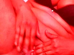 Queensandy Teases with Wet Dildo Play and Squirting Action