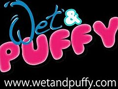 closeup view of cute teen loreen using dildo for masturbation