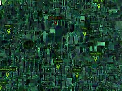 fashion model shows tongue at photoshoot