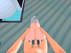 Samus Gets a POV Facial Before Missionary Creampie in Metroid Hentai!