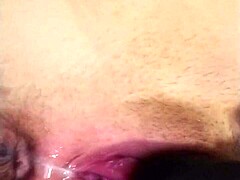 Sexy white girl squirts everywhere