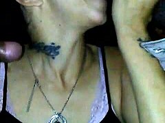 Brook Starr Takes Chocolate Cock Deep