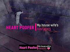 relaxing in the sauna with subtle cartoon vibes