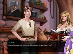 Blonde Myrtle Gets Fingered Hard