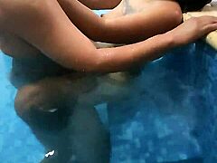 this mature guy invited us to his pool for filming