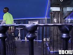 Petite Jill Taylor takes Ray Black's big black cock in POV interracial hardcore.