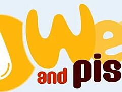 Spanish beauty gets covered in piss