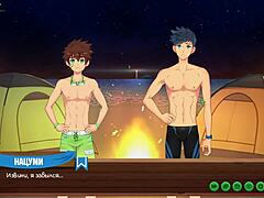 Night Swimming Chaos with Russian Voice in Game Camp Episode 19!