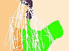 Hentai Blowjob With Big Dick In Pixel Art