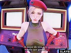 Street Fighter Cammy Blowjob Compilation In 3D